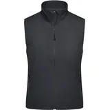 James & Nicholson Damen Softshell Vest Modische Softshellweste schwarz, Gr. XXL