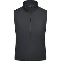 James & Nicholson Damen Softshell Vest Modische Softshellweste schwarz, Gr. XXL