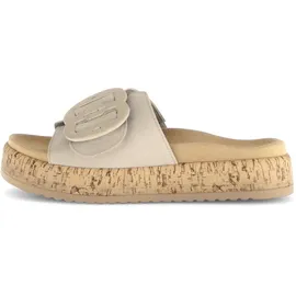 Gabor Pantolette ecru / gold 41
