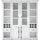 Home Affaire Vitrine California 194 x 45 x 207 cm Weiß