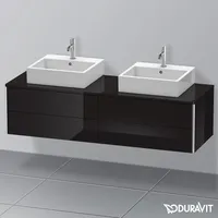 Duravit XSquare Waschtischunterschrank, 4 Auszüge, XS4917B4040