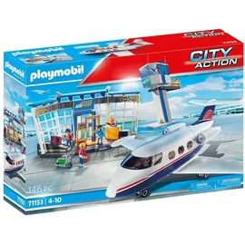 Playmobil City Action Flughafen mit Flugzeug und Tower 71153