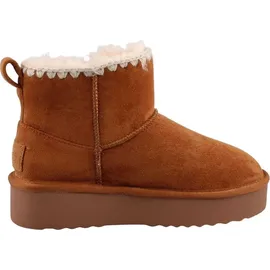 Dockers by Gerli Damen Stiefelette gefüttert Braun - Braun - 42
