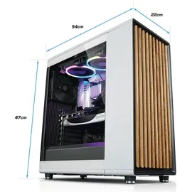 Kiebel Gaming-PC White Forest IX 2023 64 GB RAM 2 TB SSD Radeon RX 9070 XT Windows 11