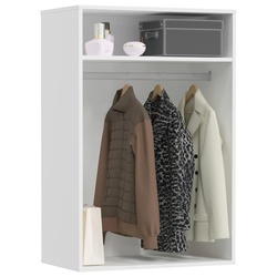 Garderobenschrank in Weiß