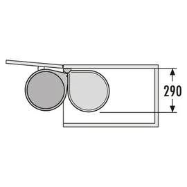 HAILO Mono 15 l Weiß