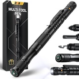 BIIB Geschenke für Männer, 8 in 1 Multitool Stift mit Kompass, Gadgets für Männer, Papa Geschenk, Männergeschenke, Geburtstagsgeschenk für Männer, Geschenke für Papa, Jahrestag Geschenk für Ihn