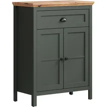 VCM Stanton 77 x 102 x 39 cm Tannengrün/Evoke Eiche