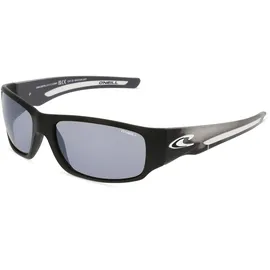 O'Neill ZEPOL2.0 Unisex-Sonnenbrille Vollrand Quadratisch Kunststoff-Gestell, schwarz