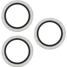 Panzer Glass Hoops Glitter Silver Camera Lens Protector, iPhone 17 Pro / 17 Pro Max | 16 Pro | 16 Pro Max