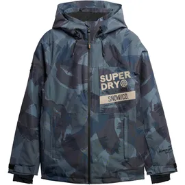 Superdry Ski Freestyle Core Jacke Herren Blau XL