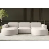 Kaiser Möbel Ecksofa Designer MODENA U STUDIO stoff Dicker