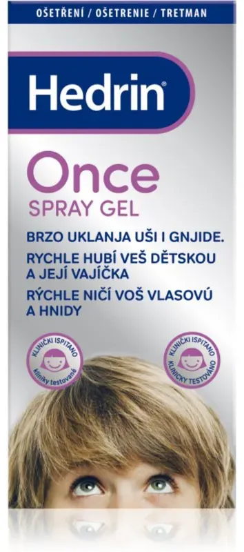 Hedrin Once Spray-Gel gegen Läuse 100 ml