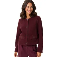 Zero Damen Blazerjacke im Teddyfellstyle Port Royale,40 - 40