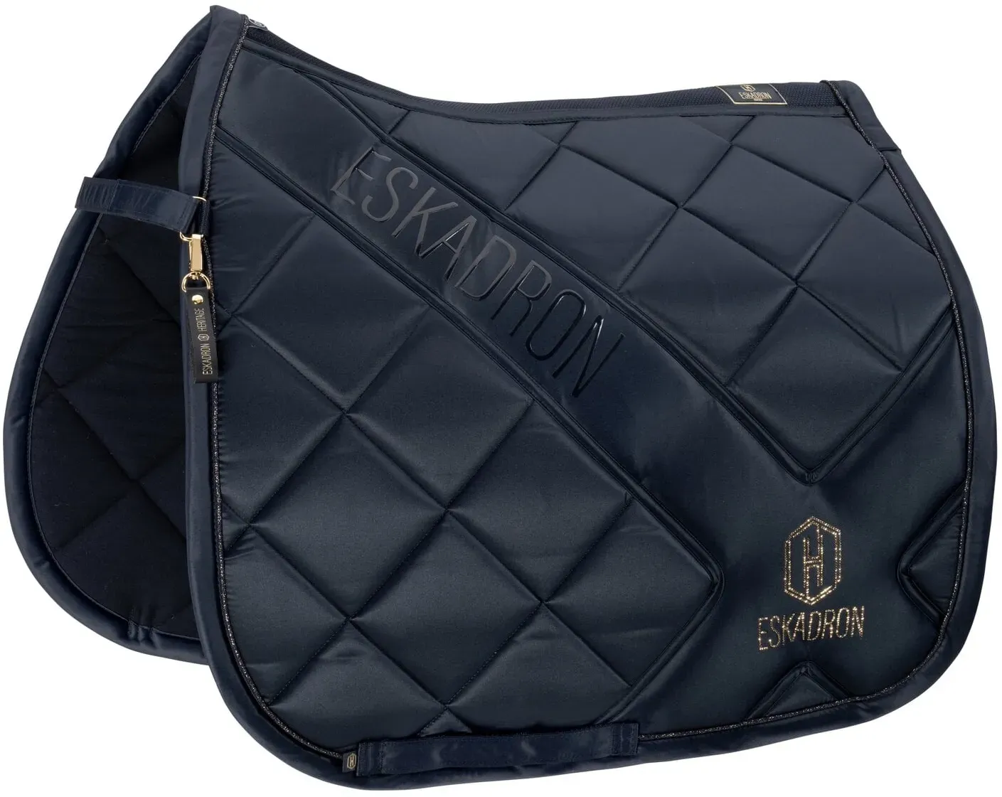 ESKADRON Heritage Schabracke Bicross Mattgloss navy Pony Dressur