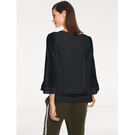 Heine Blusenshirt Schwarz 48/50