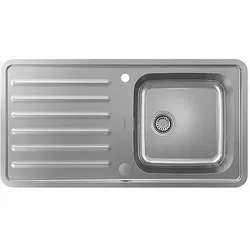 Einbauspüle Hansgrohe 400 1 Becken 400 x 400 mm - 43338800