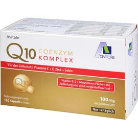 Avitale Coenzym Q10 100 mg Kapseln 120 St.