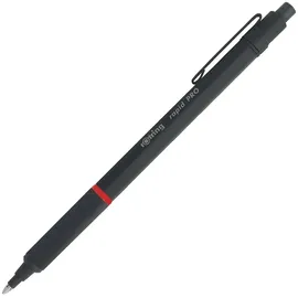 Rotring Kugelschreiber rapid Pro schwarz matt, Schreibfarbe: blau, 1 St.