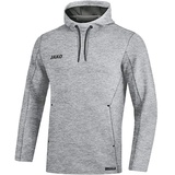 Hoodie grau meliert M