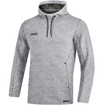 Jako Premium Hoodie grau meliert M