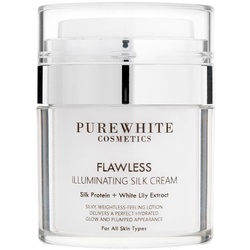 Pure White Cosmetics Flawless Illuminating Silk Cream Gesichtscreme 50 ml