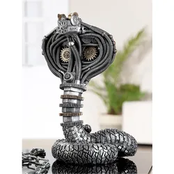 Casablanca by Gilde Tierfigur »Figur Kobra Steampunk Cobra« Casablanca by Gilde silberfarben