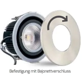dotlux LED-Einbaustrahler 8W MULTIsun 2000-2800K Sunset dimming Blende rund