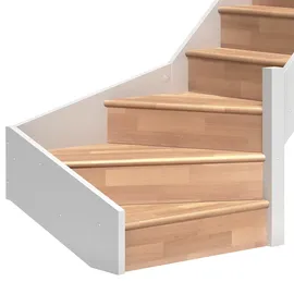 DOLLE Raumspartreppe Paris 1⁄4 gewendelt  Holz