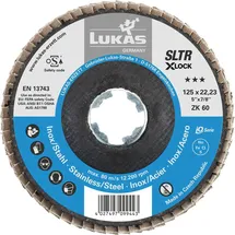 Lukas Schleiflamellenteller SLTR X-lock Zirkonkorund Ø 40