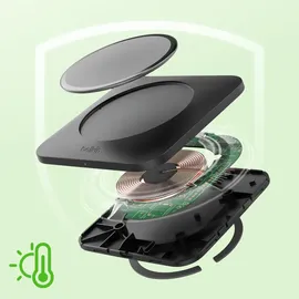 Belkin BOOST CHARGE PRO Kabelloses Universal Easy Align Ladepad (15 W)