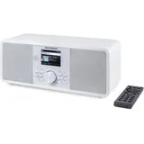 Kathrein DAB+ link S12 (DAB+, FM, Internetradio, Bluetooth, WLAN), Radio, Weiss