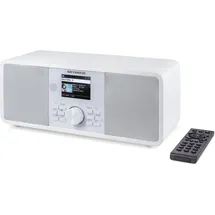 Kathrein DAB+ link S12 (DAB+, FM, Internetradio, Bluetooth, WLAN), Radio, Weiss