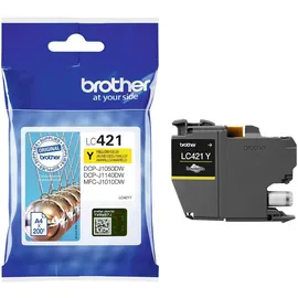 Brother LC-421 gelb