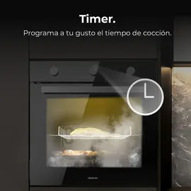 Cecotec - Bolero Hexa M236000 Glass Black Time A - Transparent