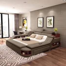 xl moebel gmbh Moderne Hotel 140 x 200 cm Braun