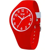 ICE-Watch Ola Kids 022742 34 mm Silikongehäuse Rot Silikonarmband Rot S