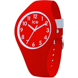 ICE-Watch Ola Kids 022742 34 mm Silikongehäuse Rot Silikonarmband Rot S