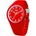 ICE-Watch Ola Kids 022742 34 mm Silikongehäuse Rot Silikonarmband Rot S