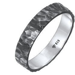 KUZZOI Herren Bandring Freundschaftsring 925 Silber 54 
