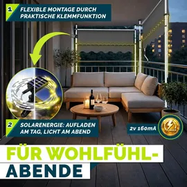 tillvex Klemmmarkise 300 cm grau