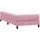 vidaXL Boxspringbett 90 x 210 cm Rosa