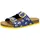 LICO Clogs Blau/Gelb 25