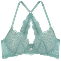 LASCANA Push-up-BH Damen oceangrün Gr.70D