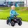 Homcom Elektroquad Kinder 12V grün/schwarz (1-tlg)