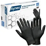 Hynex Nitrilhandschuhe schwarz 3,5g puderfrei Einweghandschuhe 100 St