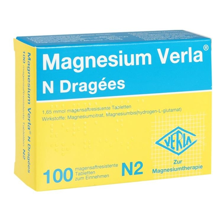 magnesium verla n 100 st