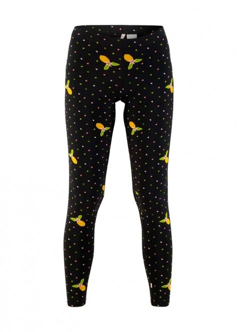 Blutsgeschwister Baumwoll-Leggings Lovely Legs - when life gives you lemons L