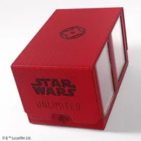 Gamegenic Asmodee Star Wars: Unlimited Double Deck Pod - Red Deck-Box