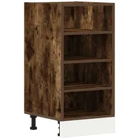 vidaXL Unterschrank Riga Räuchereiche 40x44,5x81,5 cm Holzwerkstoff